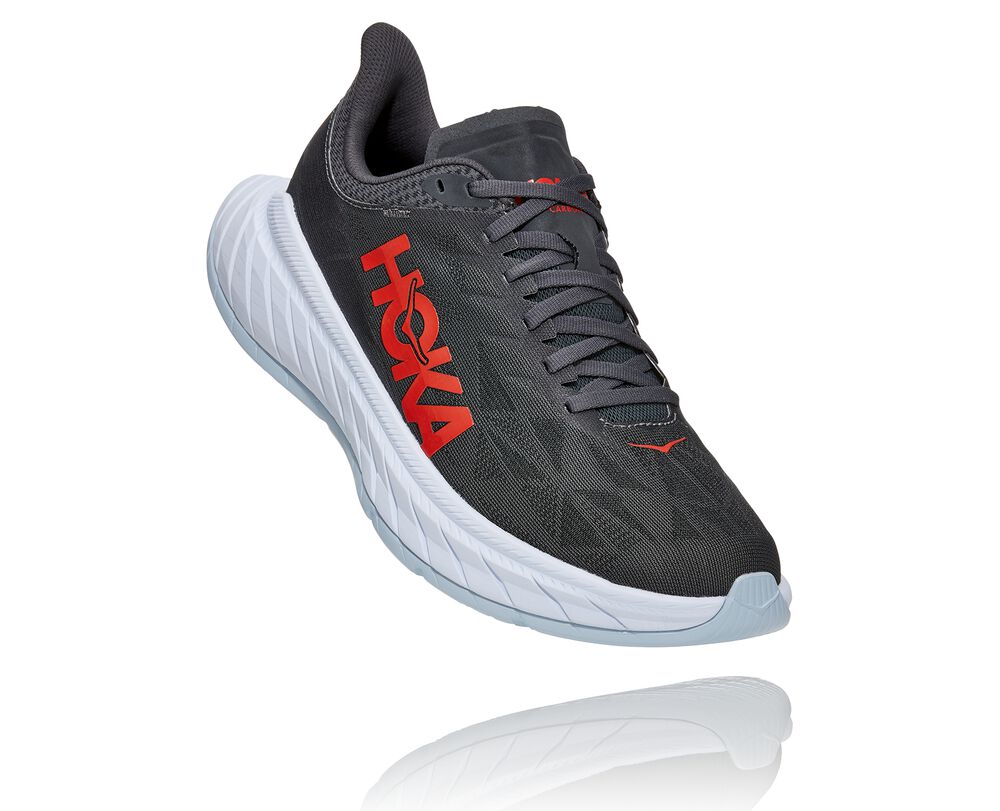 Hoka One One Carbon X 2 Löparskor Herr MörkGrå - SE-1978452